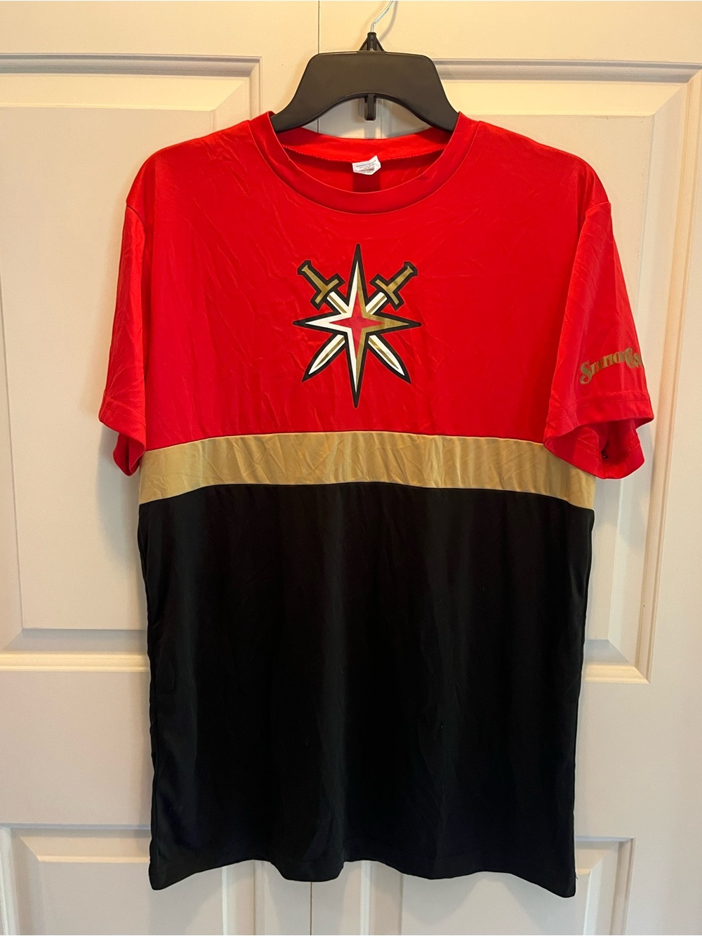 Station Casinos Stadium Giveaway Vegas Golden Knights Retro NHL T-shirt, Men M